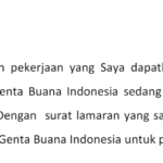 isi surat