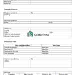 form pinjaman karyawan