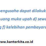 uu pemotongan upah pada gaji karyawan