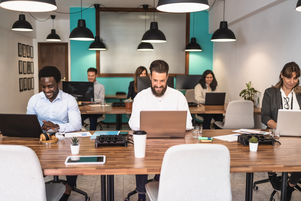 Bekerja di coworking space