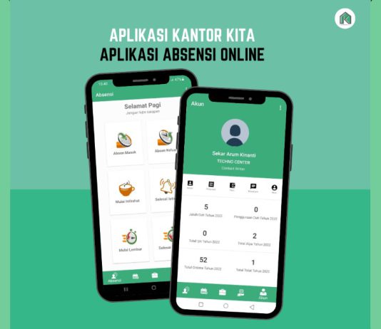 Aplikasi Absensi Jarak Jauh Berbasis Teknologi Modern
