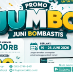 Promo JUMBO Kantor Kita: Top Up Diskon 20% Juni Bombastis 2026
