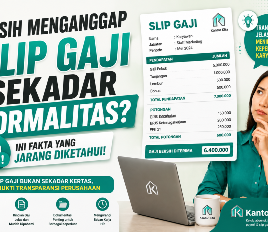 Slip Gaji Bukan Sekadar Formalitas, Ini Faktanya