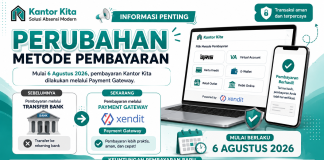 Kantor Kita Gunakan Xendit Mulai 6 Agustus 2026