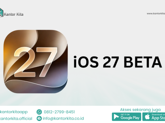 Kantor Kita Support iOS 27 untuk Absensi Karyawan