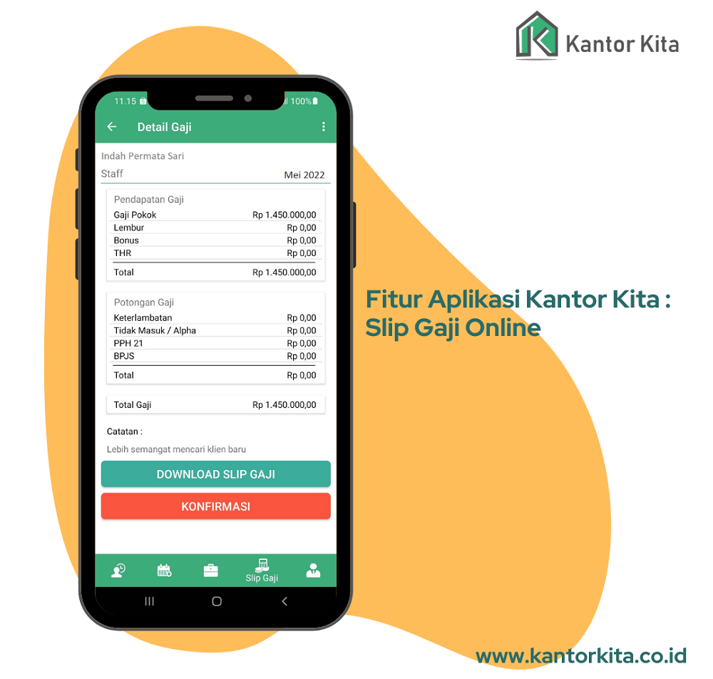 Hitung Gaji Karyawan Otomatis