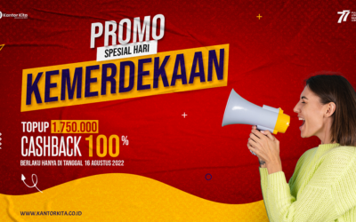 Augustus Mendadak Cashback 100% 