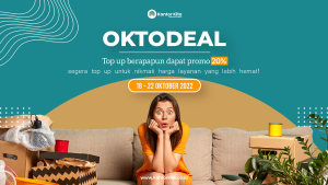 OKTODEAL! Top Up Berapapun Dapat Diskon 20%