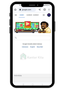 Buka google chrome atau browser