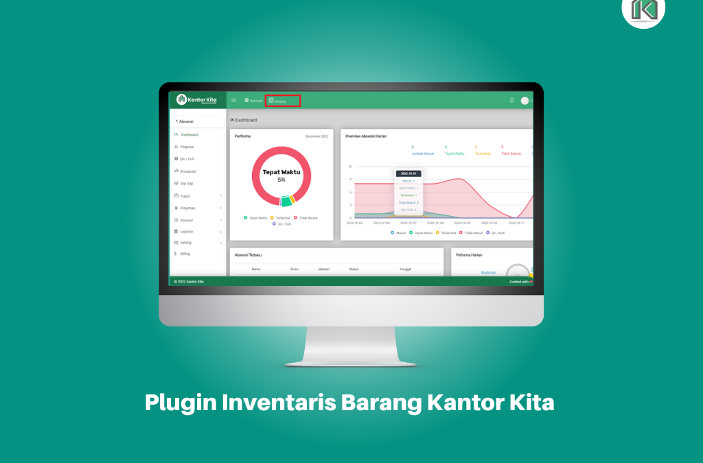 Plugin Inventaris Barang Kantor Kita