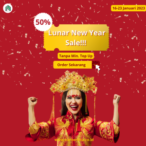 Promo spesial tahun baru imlek