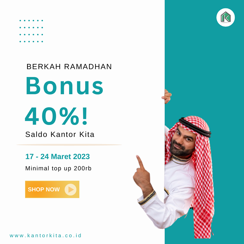 promo saldo bonus 40%