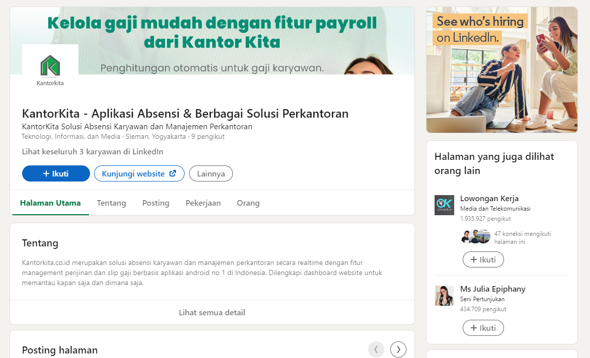 Rekomendasi Software Rekrutmen 