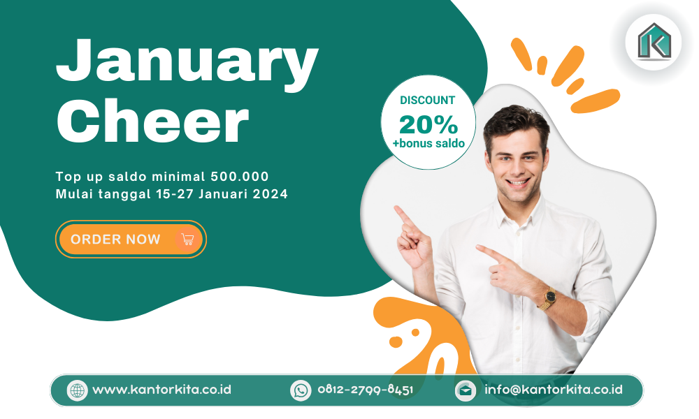 Berlangganan Absensi Online Dapat Diskon 20% & Bonus Saldo!