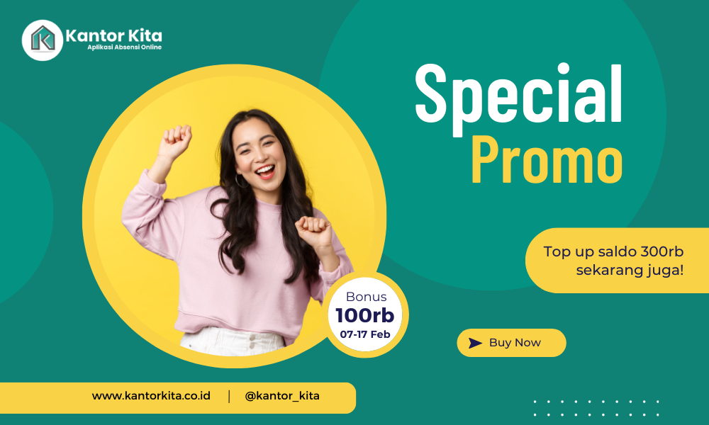 Promo Aplikasi Absensi Online Spesial Februari
