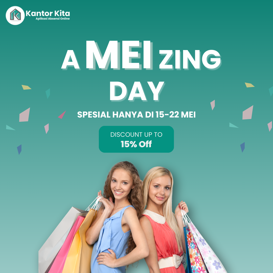 Promo Diskon 15% Aplikasi Absensi Online