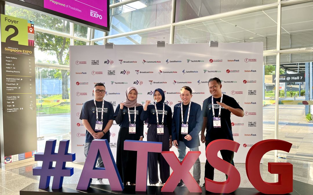 Kantor Kita dan UGM Science Techno Park di Singapore Expo 2024