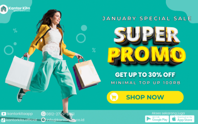 Awali Tahun Baru dengan Diskon 30% dari Kantor Kita!