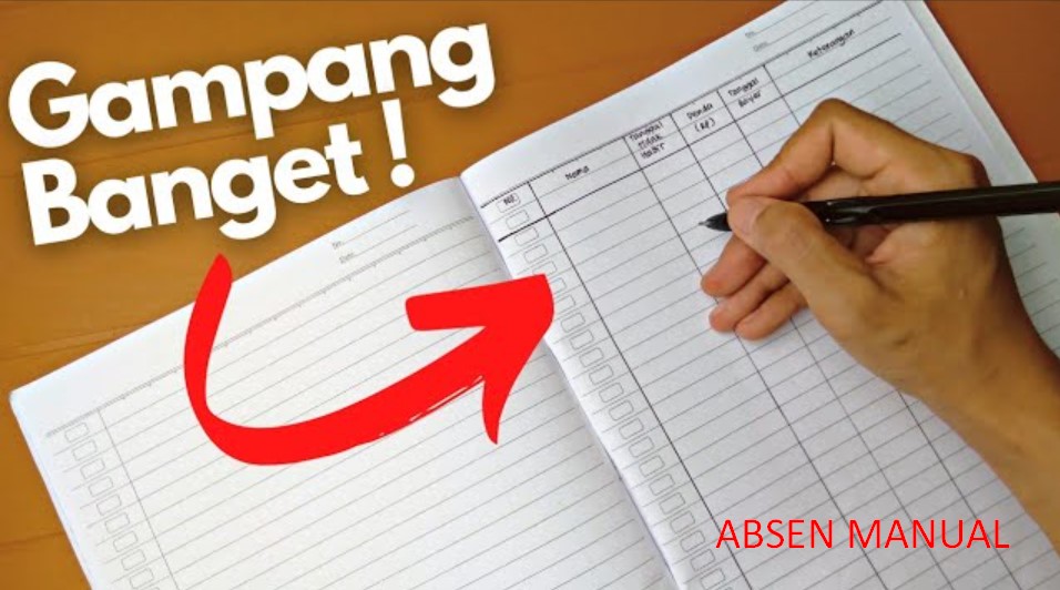 Cara Bikin Absen Kerja di Buku Tulis Tanpa Ribet Secara Manual