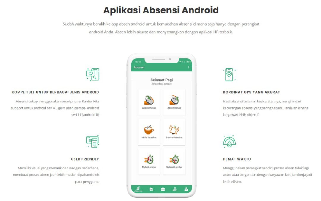 Software Absensi Karyawan Gratis Full Version Tanpa Batasan Fitur