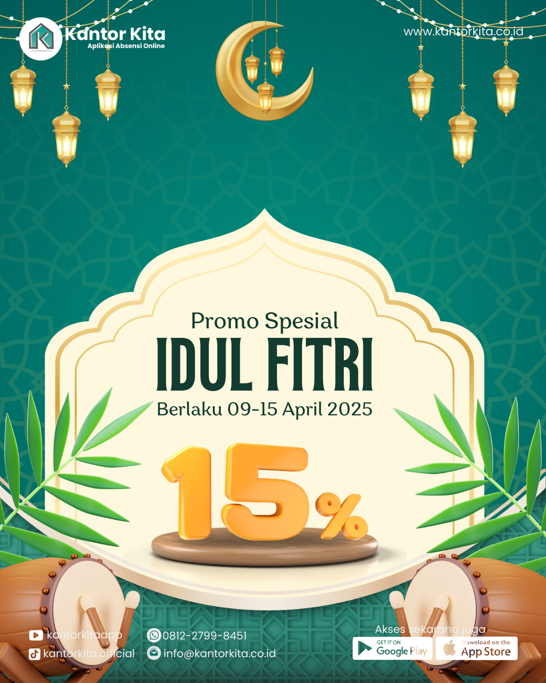 Promo idul fitri diskon 15%