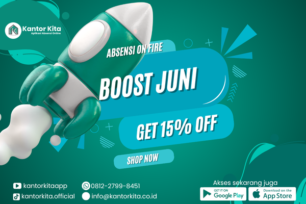 🎉 BOOST JUNI: Absensi On Fire! Dapatkan Promo 15% untuk Top-Up Minimal Rp100.000! 🔥