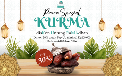Promo KURMA: disKon Untung RaMAdan – Diskon 30%!